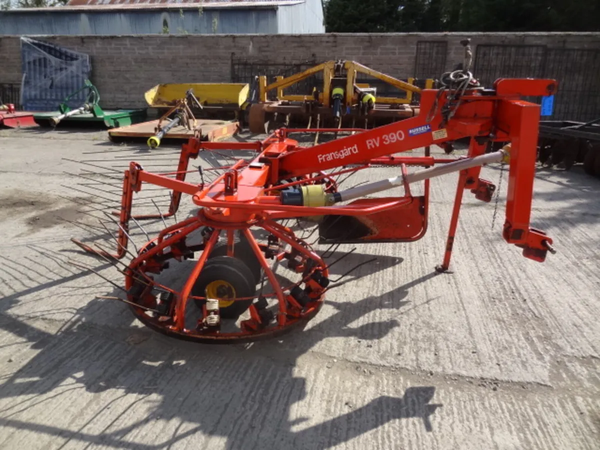 Fransgard RV390 heavy Duty Wide Haybob - Image 4