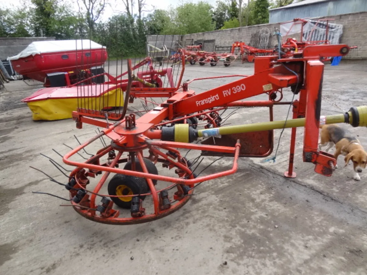 Fransgard RV390 heavy Duty Wide Haybob - Image 4