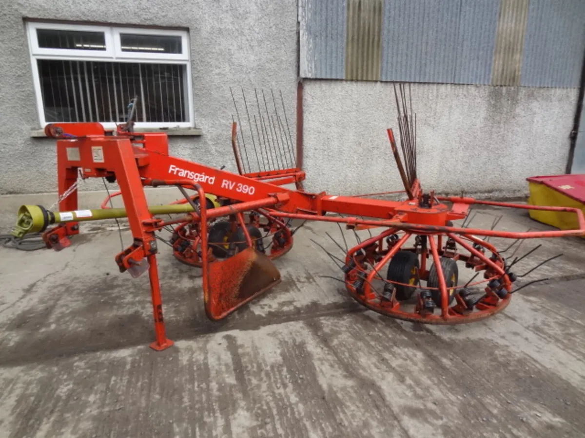 Fransgard RV390 heavy Duty Wide Haybob - Image 1