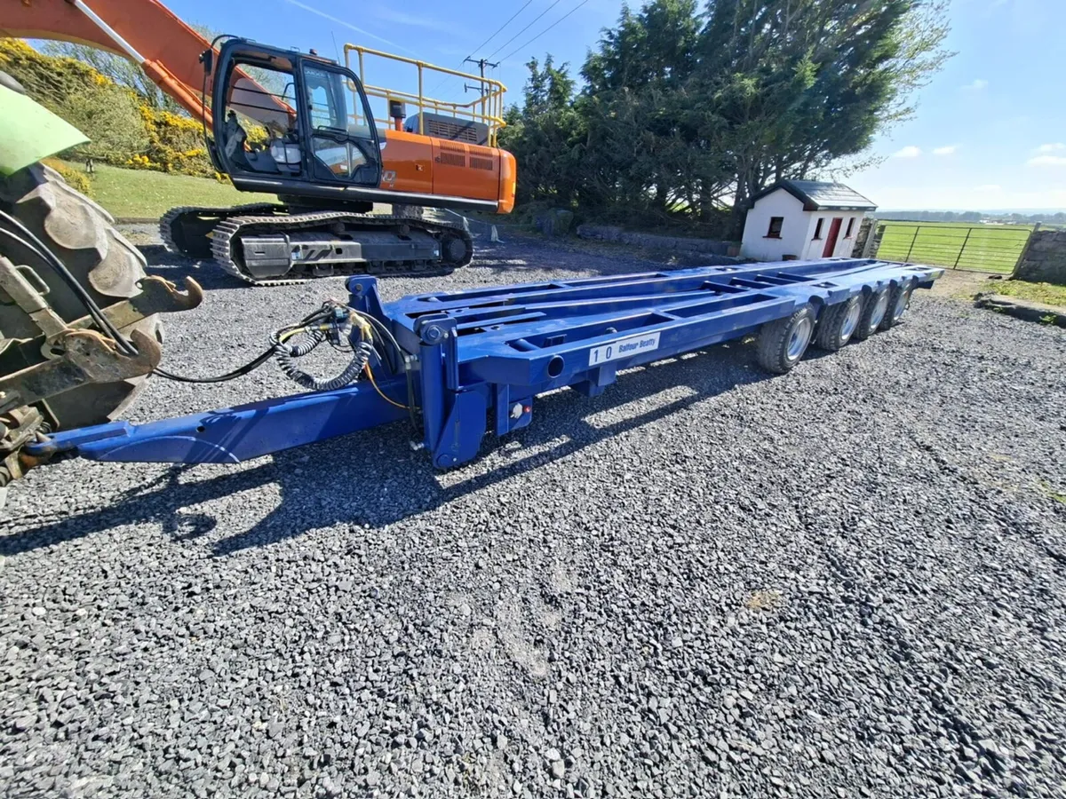 Staines 4 Axle boat trailer - Image 2