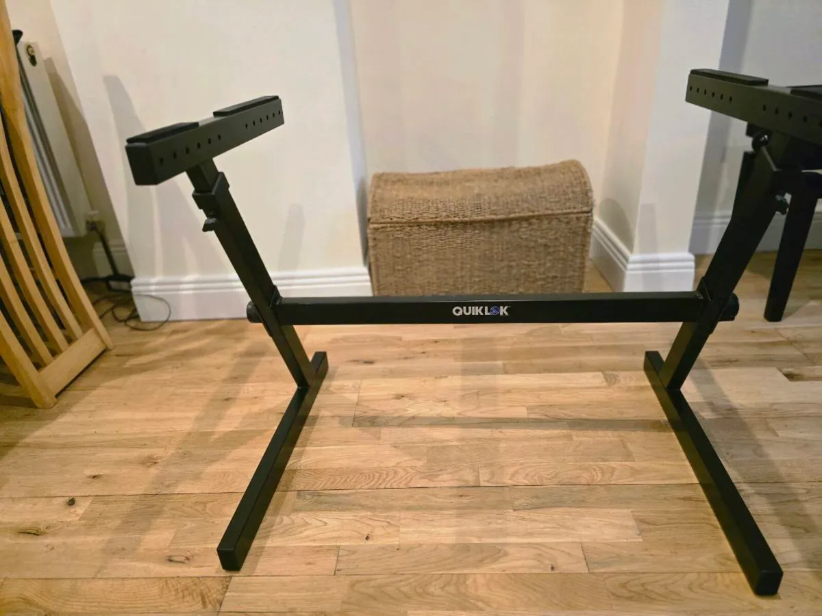 QUIKLOK Heavy Duty Adjustable Keyboard Stand - Pro - Image 2