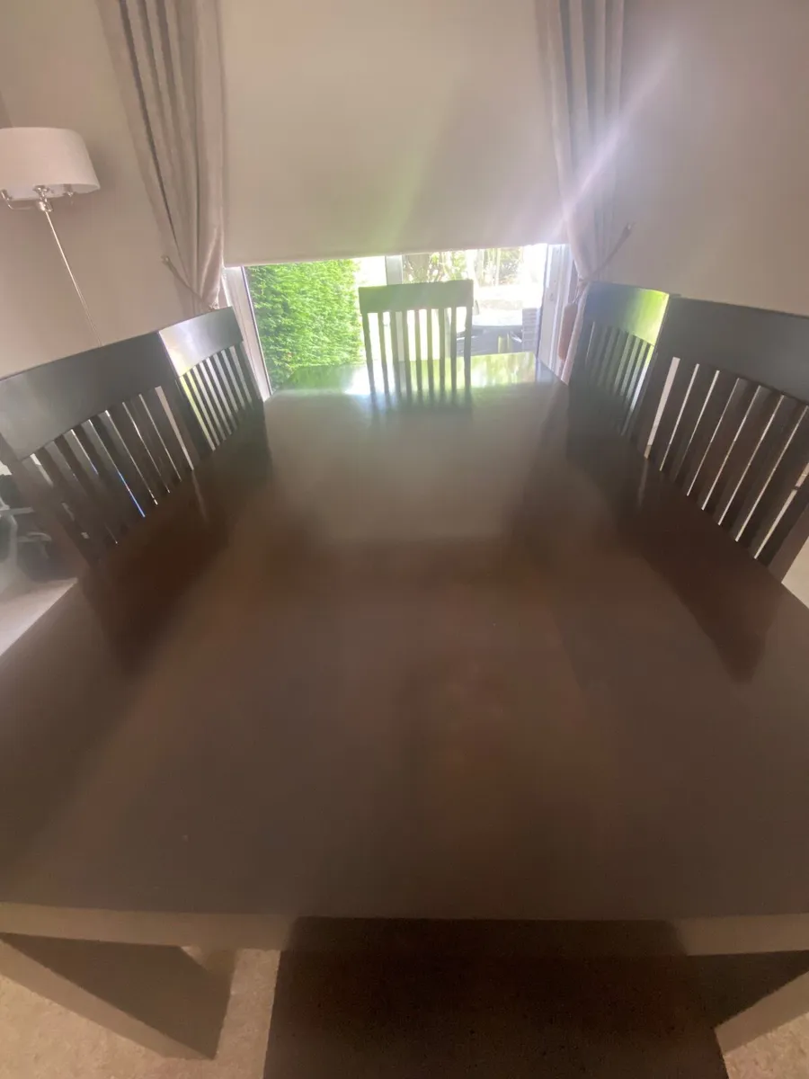 Dining room table 6 chairs - Image 2