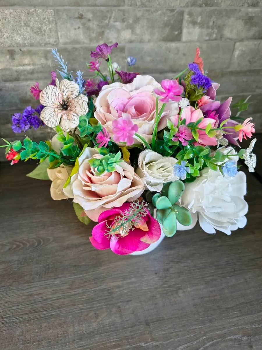 Artificial flower arrangement - Image 2