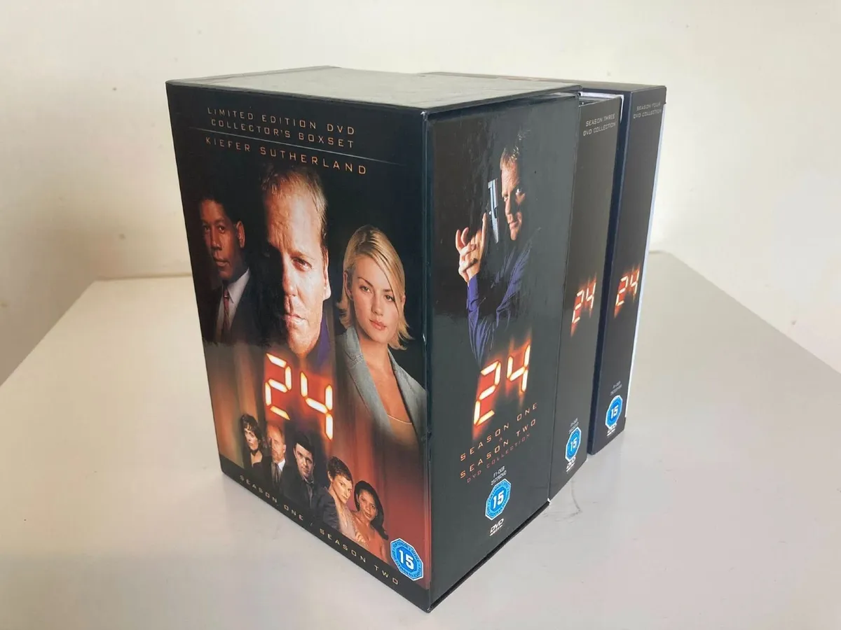 24 DVD Box Set Seasons 1-4 Complete - Image 1