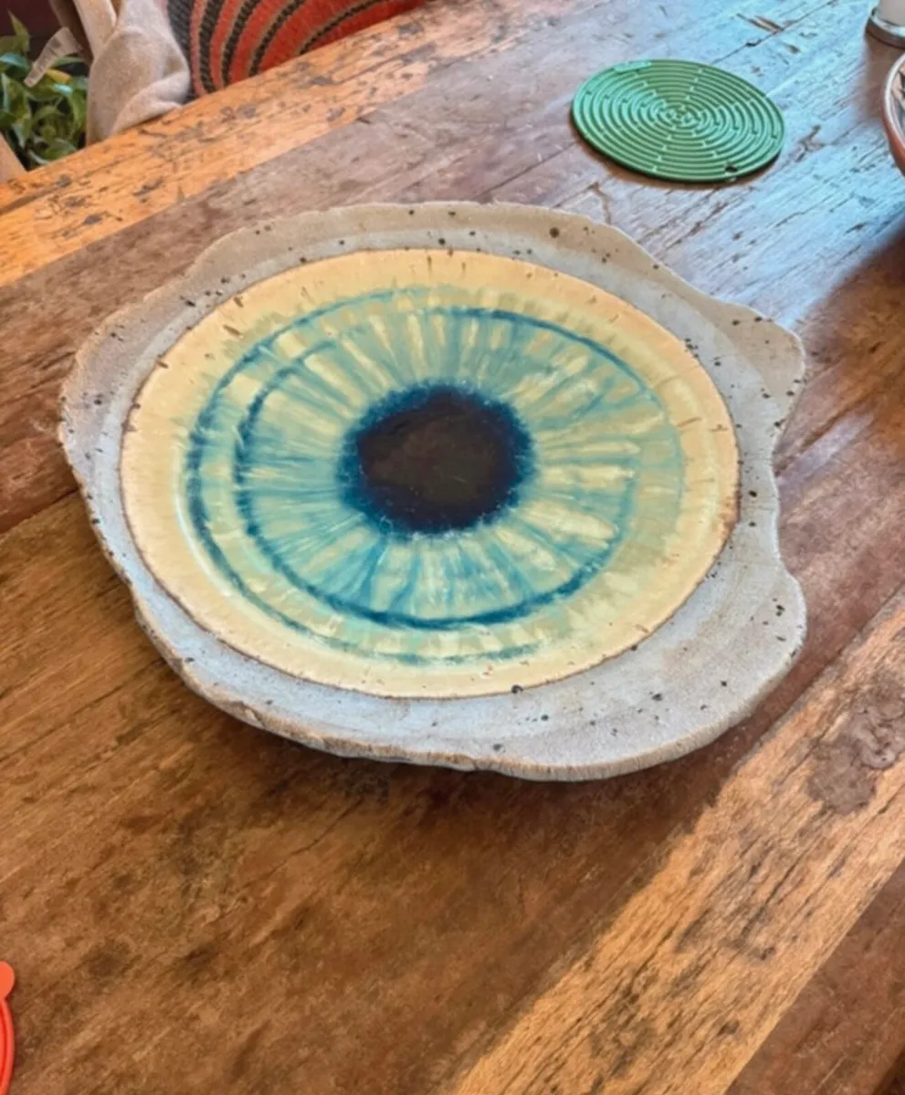 Extra large ceramic serving dish - handmade - Image 3