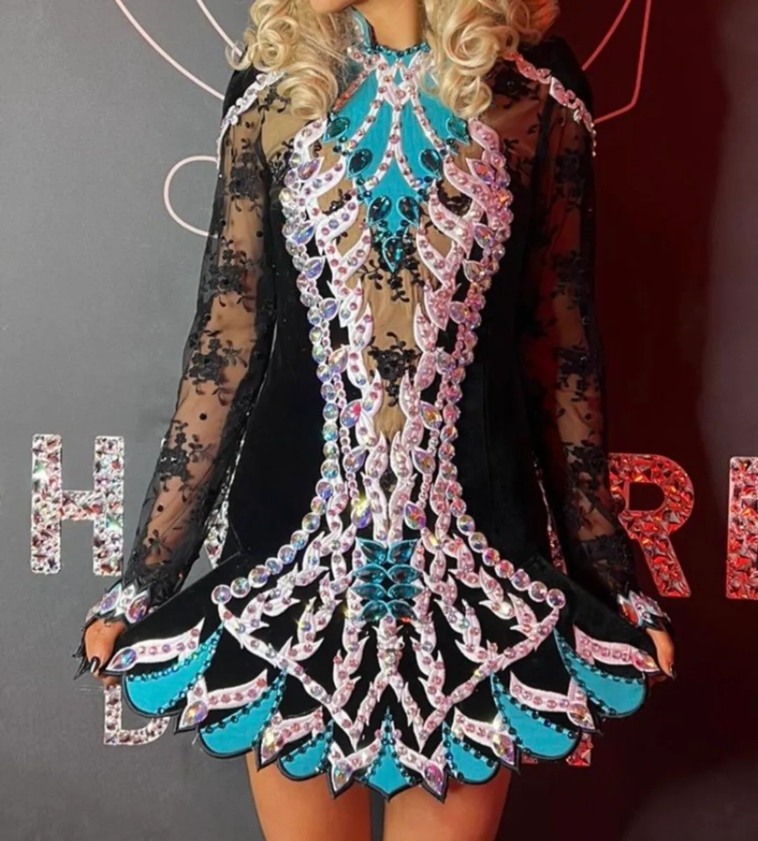 Irish Dancing dress - Image 1