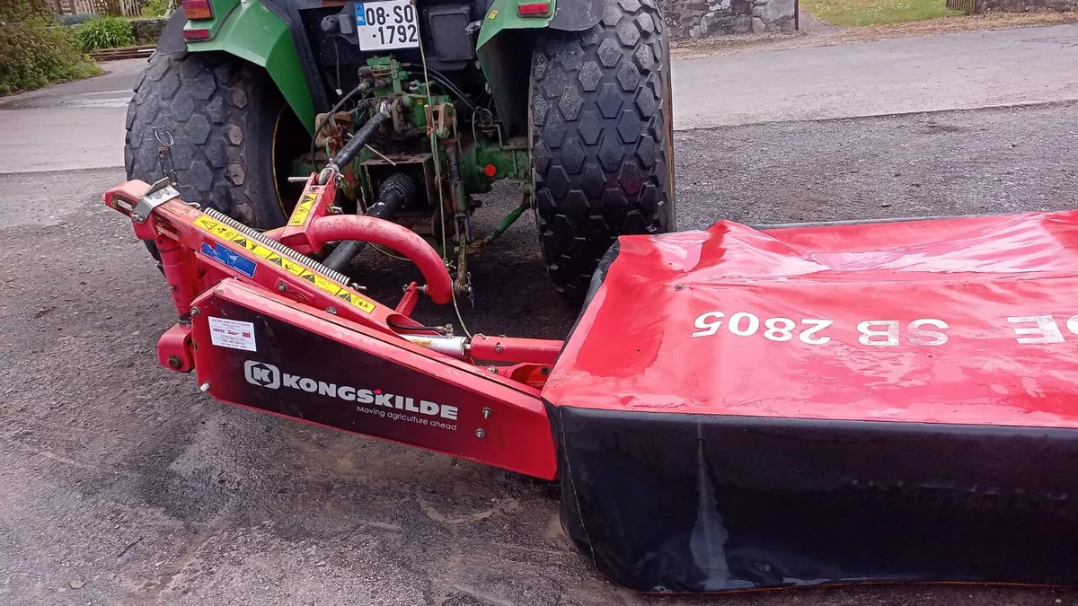 9ft JF Kongskilde disc mower - Image 2