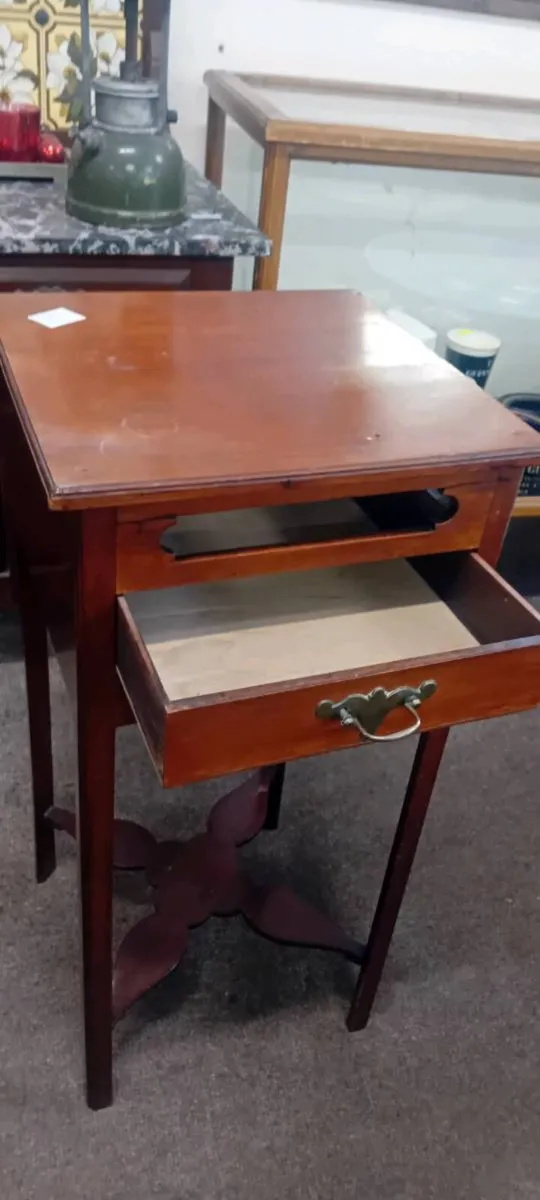 Antique Donation Slotted Table - Image 2