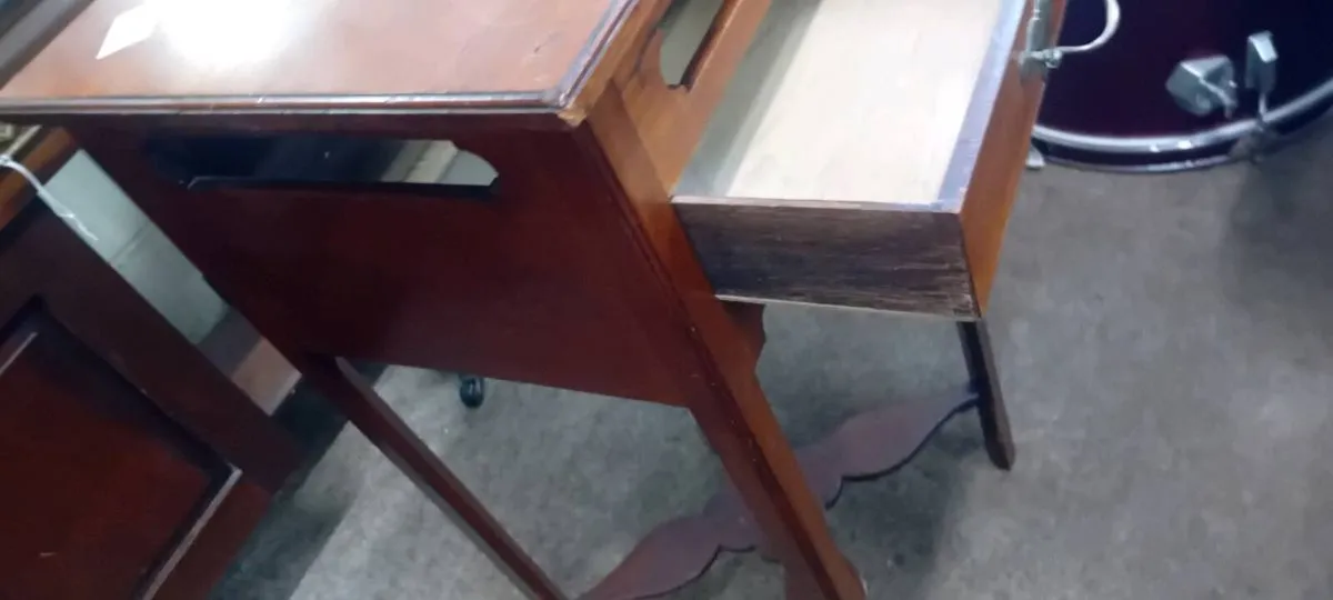 Antique Donation Slotted Table - Image 3