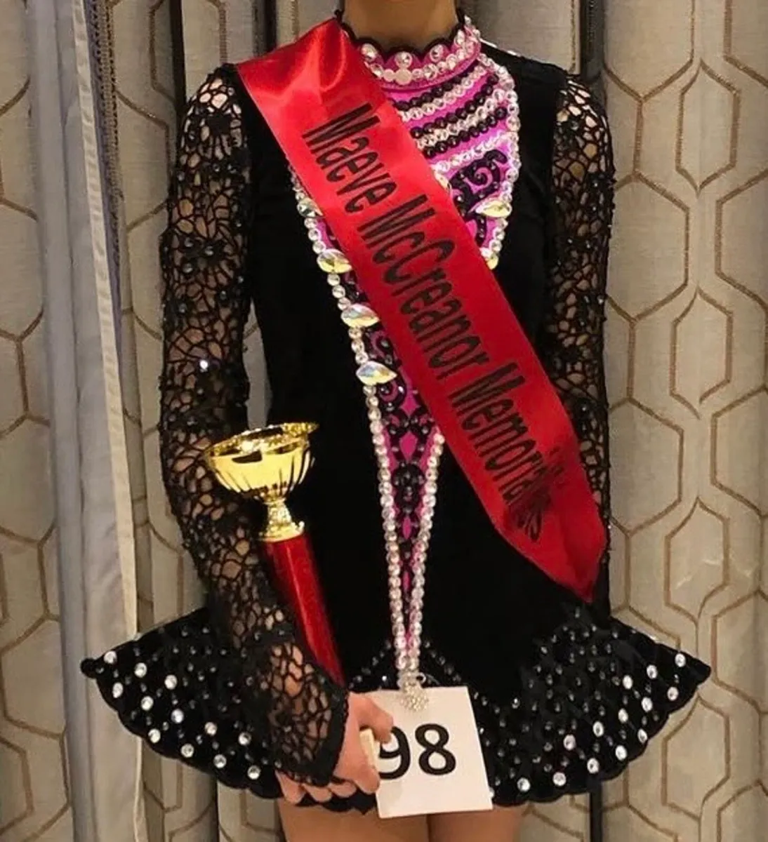 Irish Dancing Dress - Image 1
