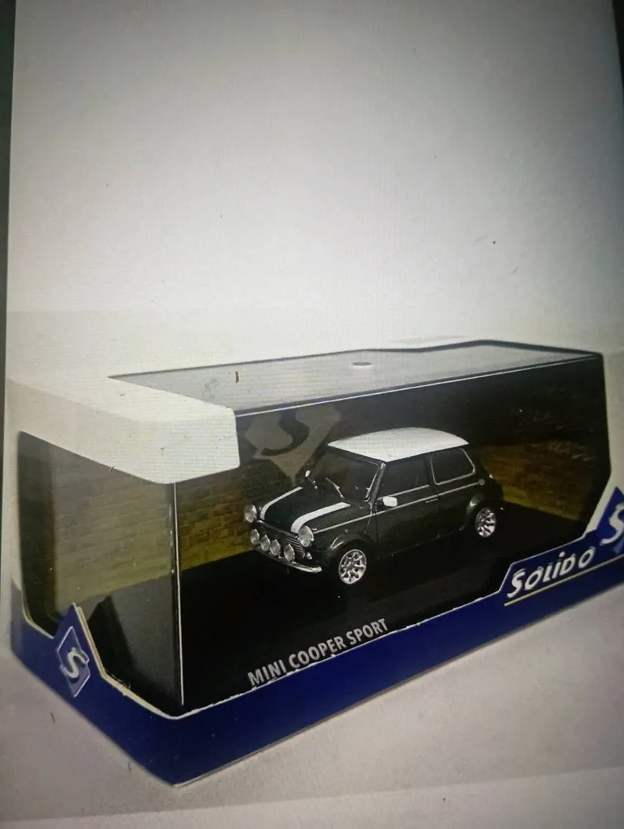 SOLIDO 1-43 SCALE ROVER MINI COPPER  RALLY CAR. - Image 1