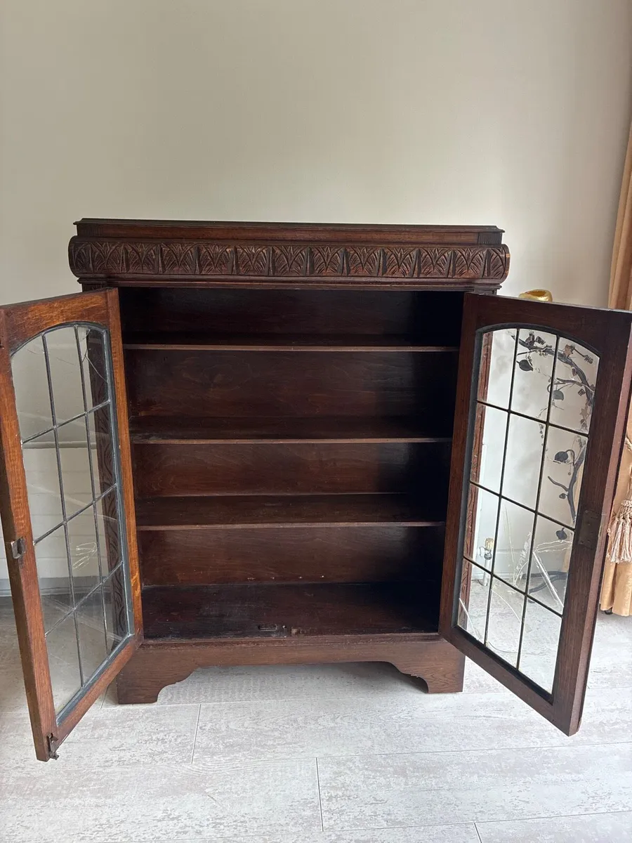 Antique Bookcase/ Cabinet - Image 2