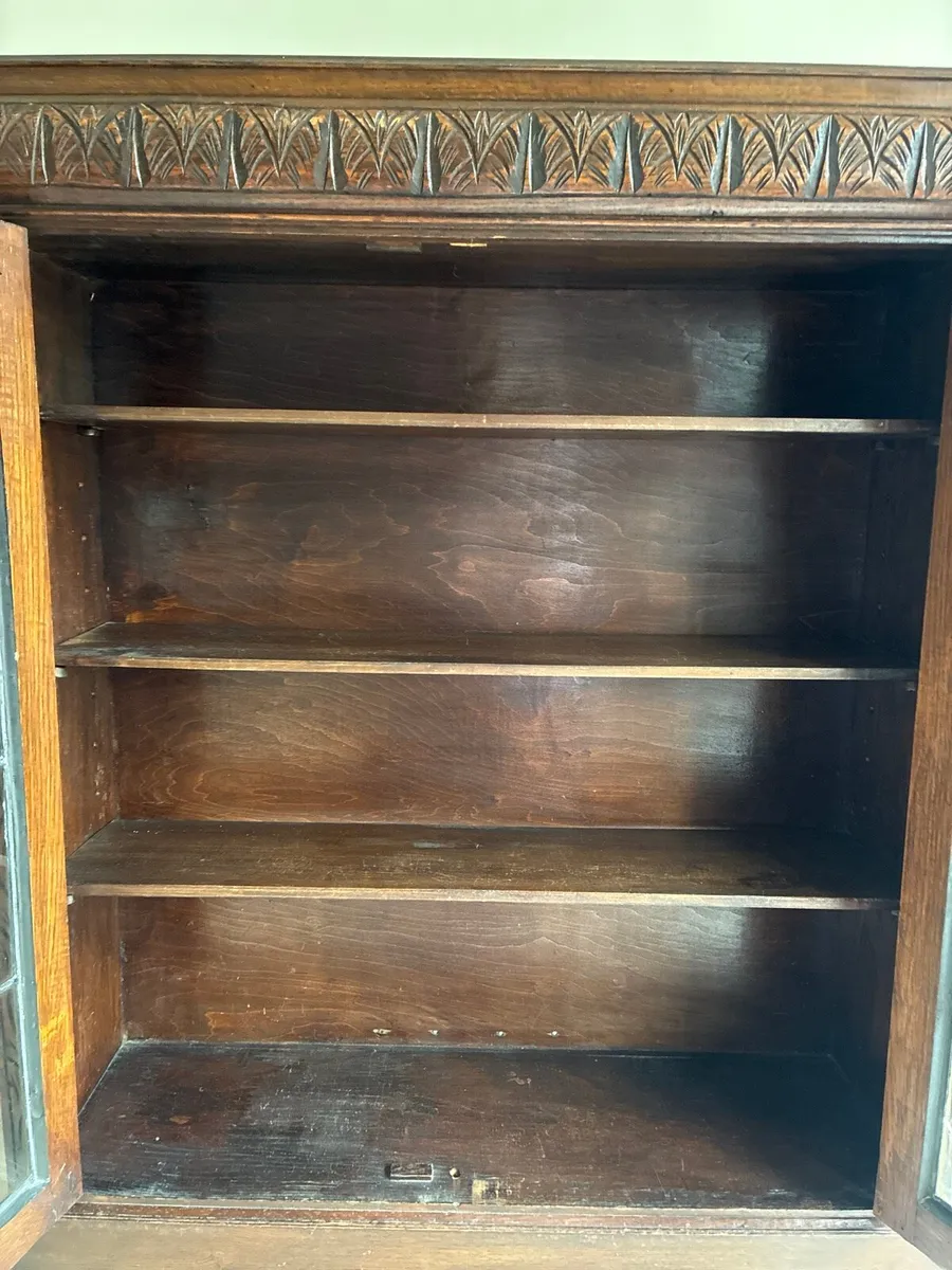 Antique Bookcase/ Cabinet - Image 3