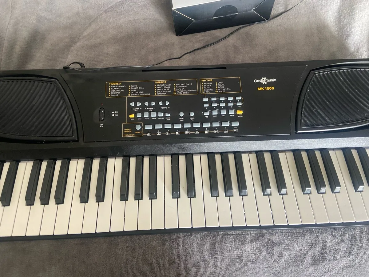 54 key gear for music electronic keyboard with hea - Image 2