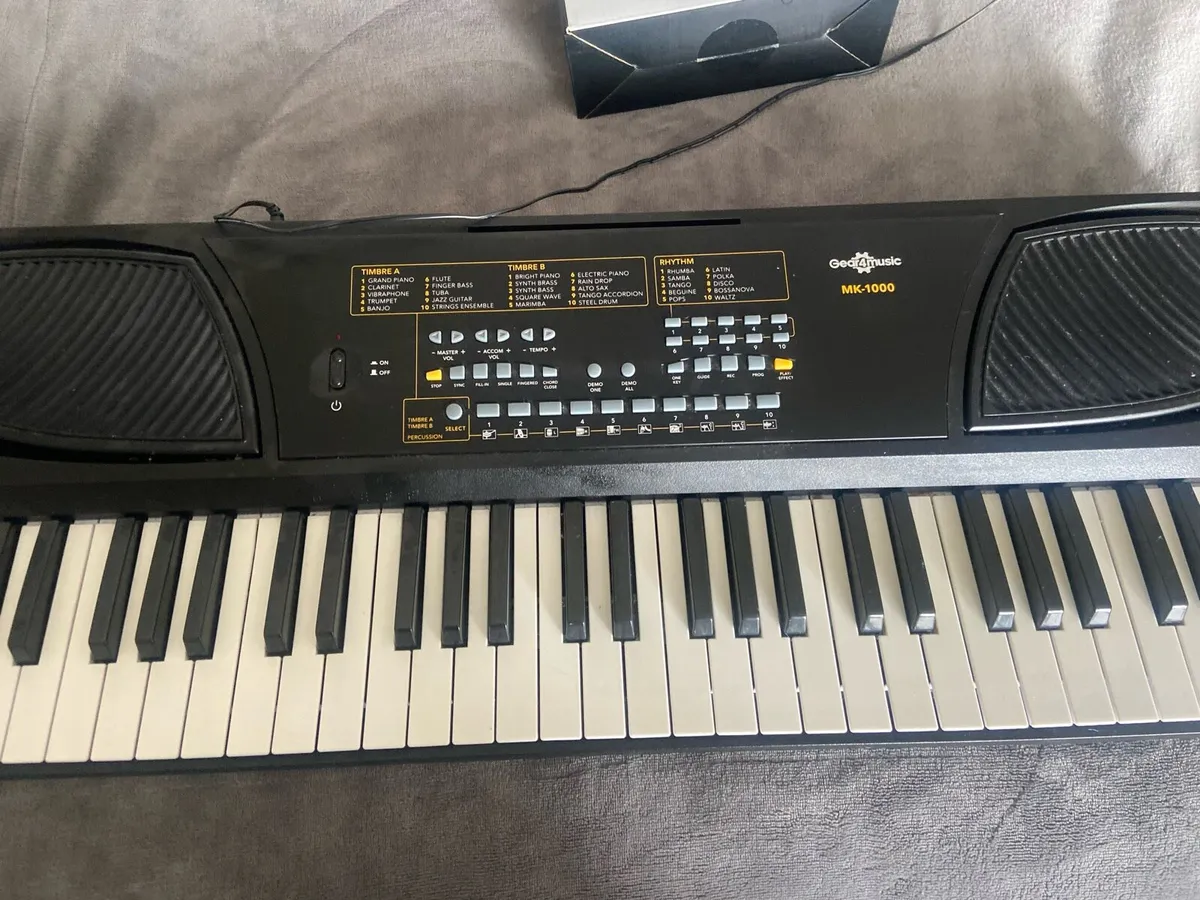 54 key gear for music electronic keyboard with hea - Image 3