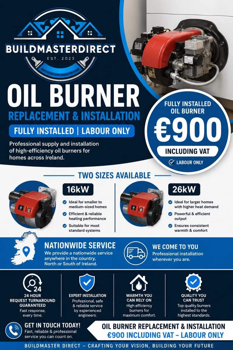 Build Master Direct - oil burner replacement