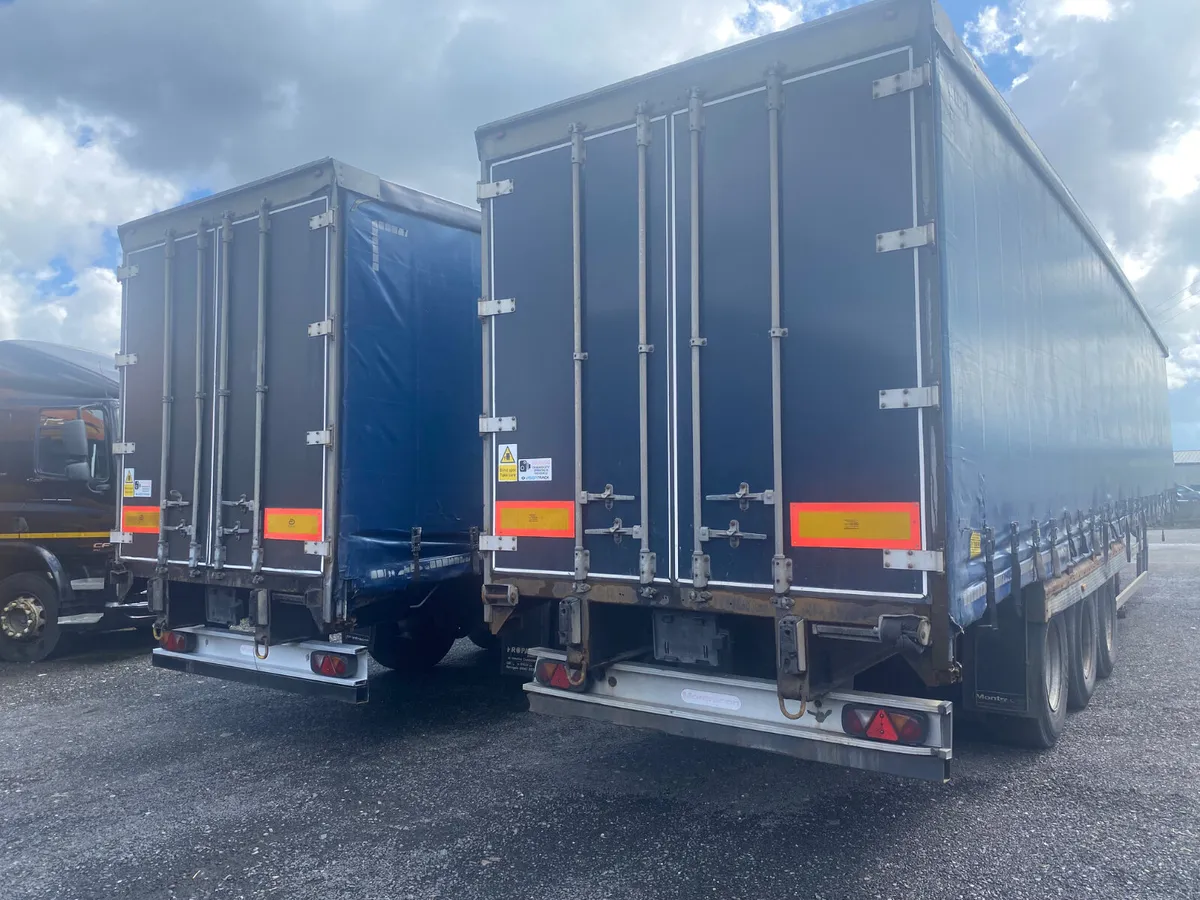 2012 2011 Montracon 4 metre Saf Drum Curtiansiders - Image 4