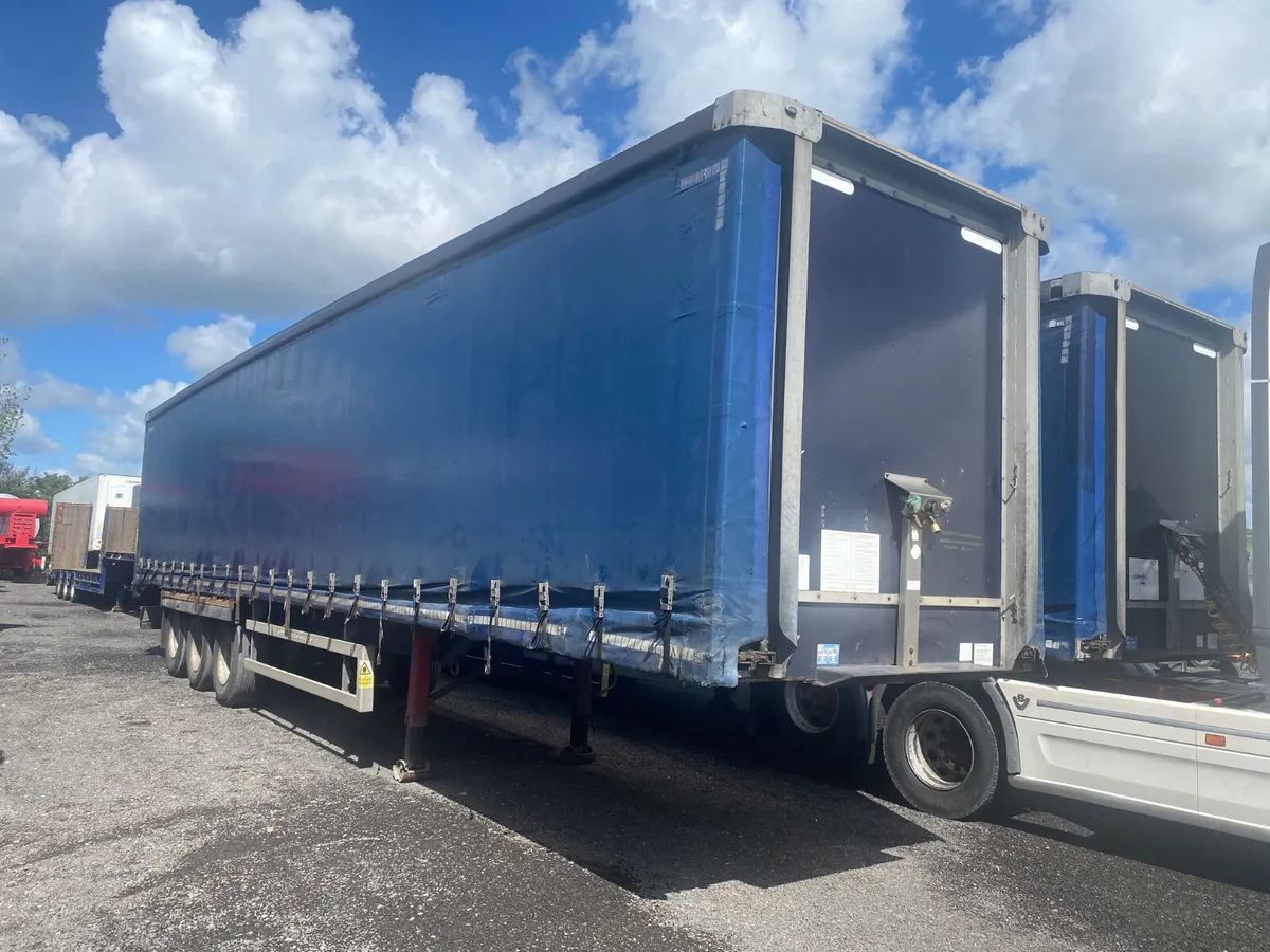 2012 2011 Montracon 4 metre Saf Drum Curtiansiders - Image 1