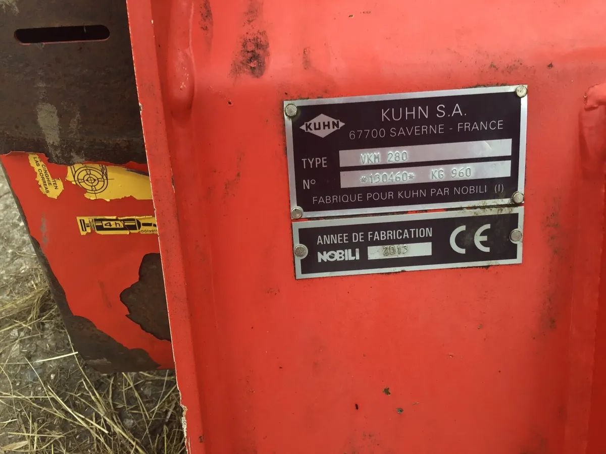 Kuhn VKM 2800 mulcher - Image 3