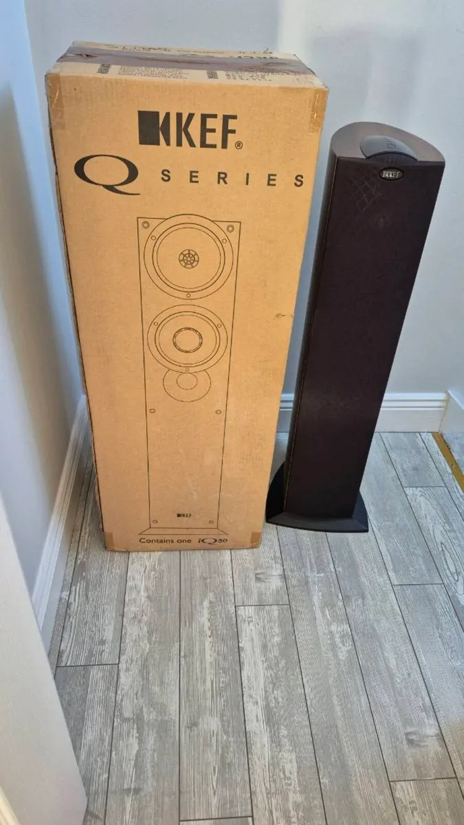 Kef iQ50 Floor Standing Stereo Speakers - Image 4
