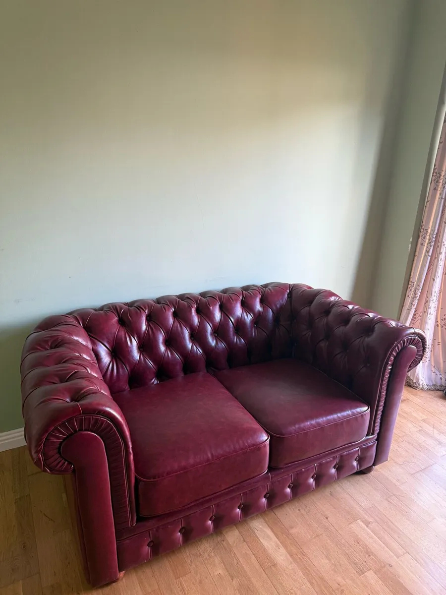 Chesterfield 2 seater sofa - Image 1