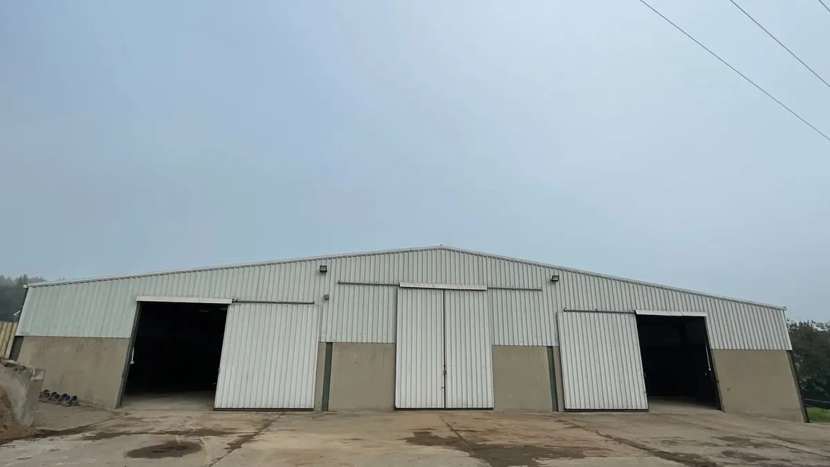 HEAVY DUTY STEEL SHED DOORS - Image 1