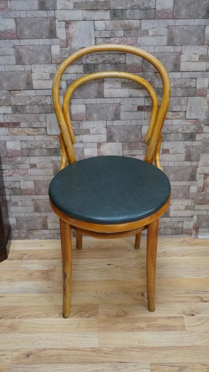 6 in Stock - Single Vintage Bentwood Cafe Chair - Image 2