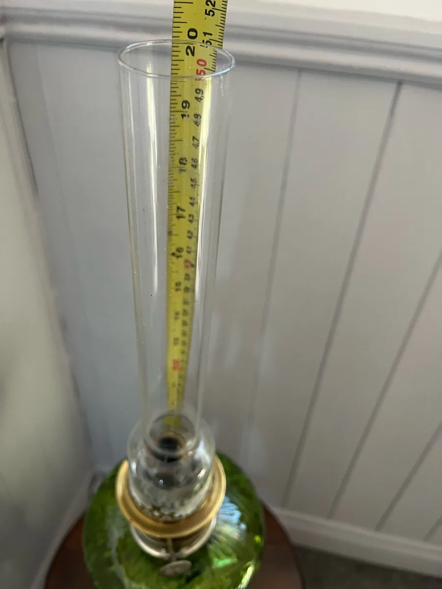 Vintage French Oil Lamp - Image 2