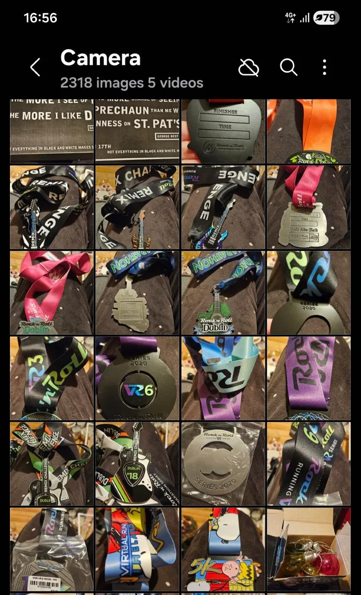 Large Bundle of Assorted Rockstar Running Medals - Image 2