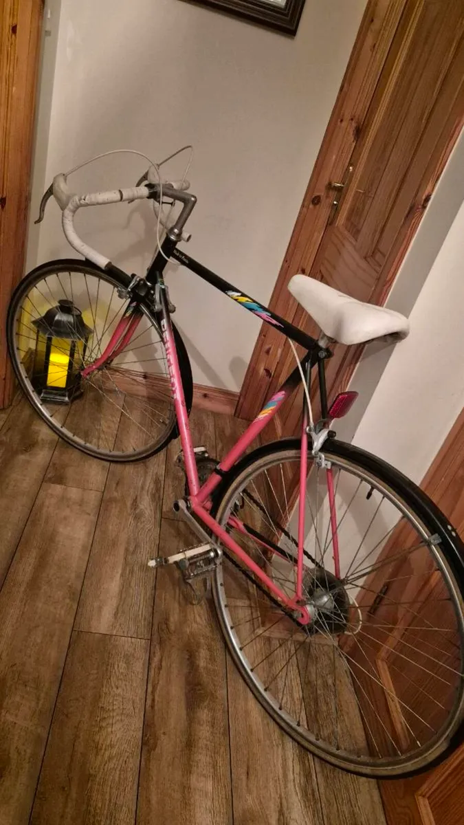 Classic vintage retro peugeot road racing bike - Image 1