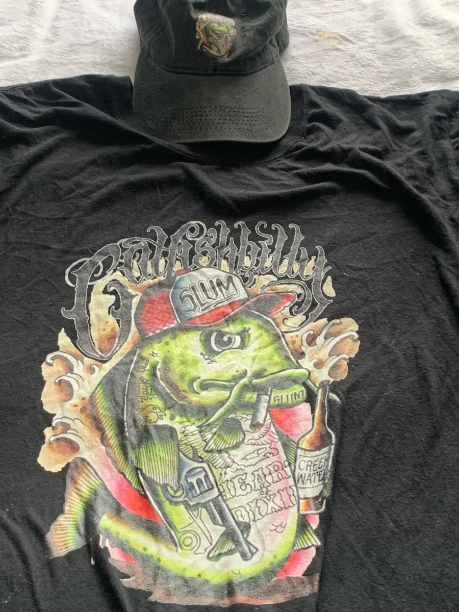 Yelawolf t shirt  and hat - Image 1