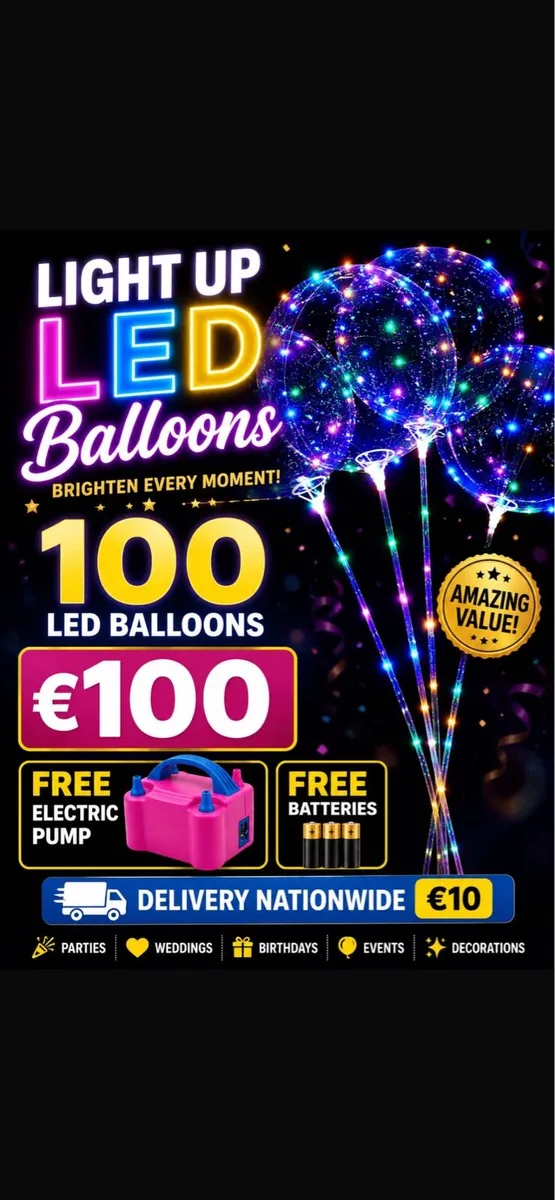 LED light up balloons