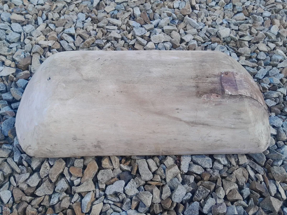 Vintage wooden dough bowl - Image 3