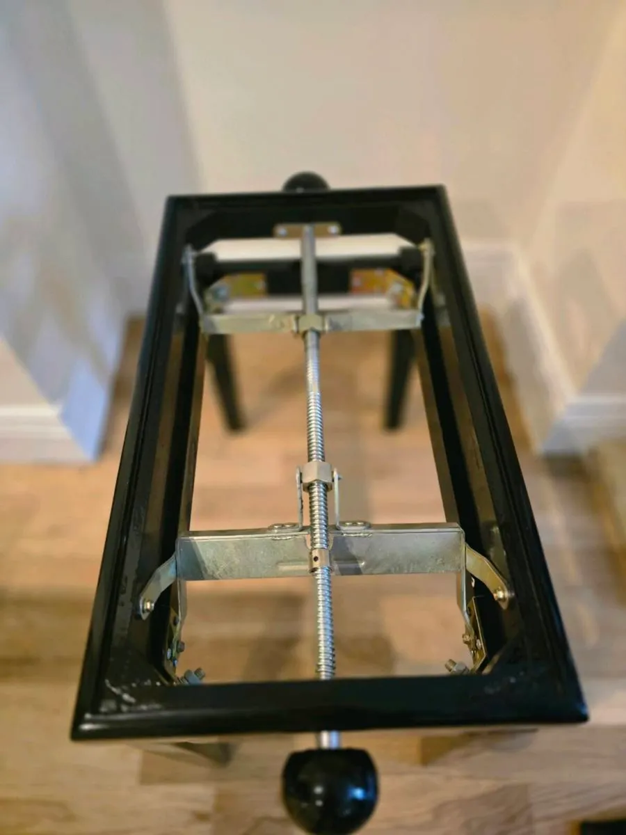 Adjustable Piano Bench - Black - Excellent Conditi - Image 3