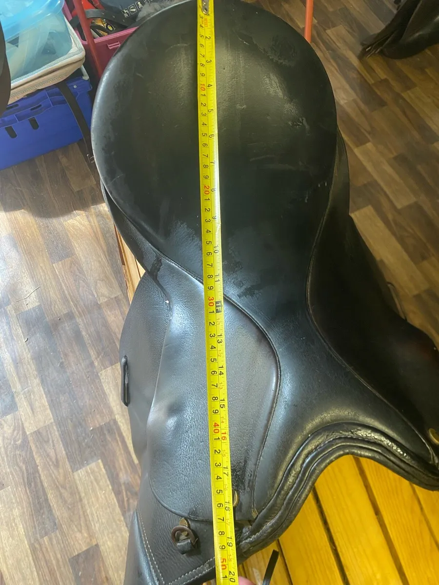 Premier French saddle 17.5-18” - Image 3