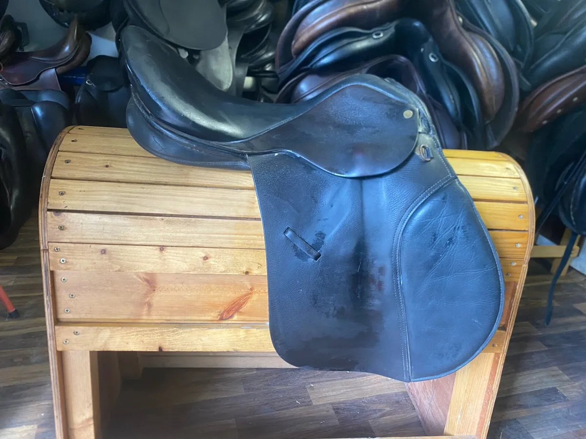 Premier French saddle 17.5-18” - Image 1