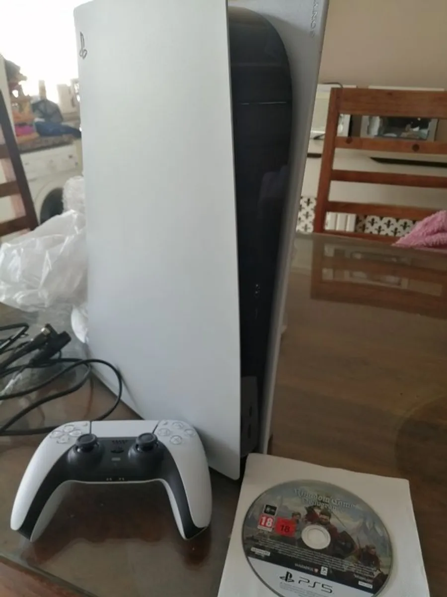 Playstation 5 with Controller, 1TB SSD additional Storage, Kingdom Come Deliverance - Image 1