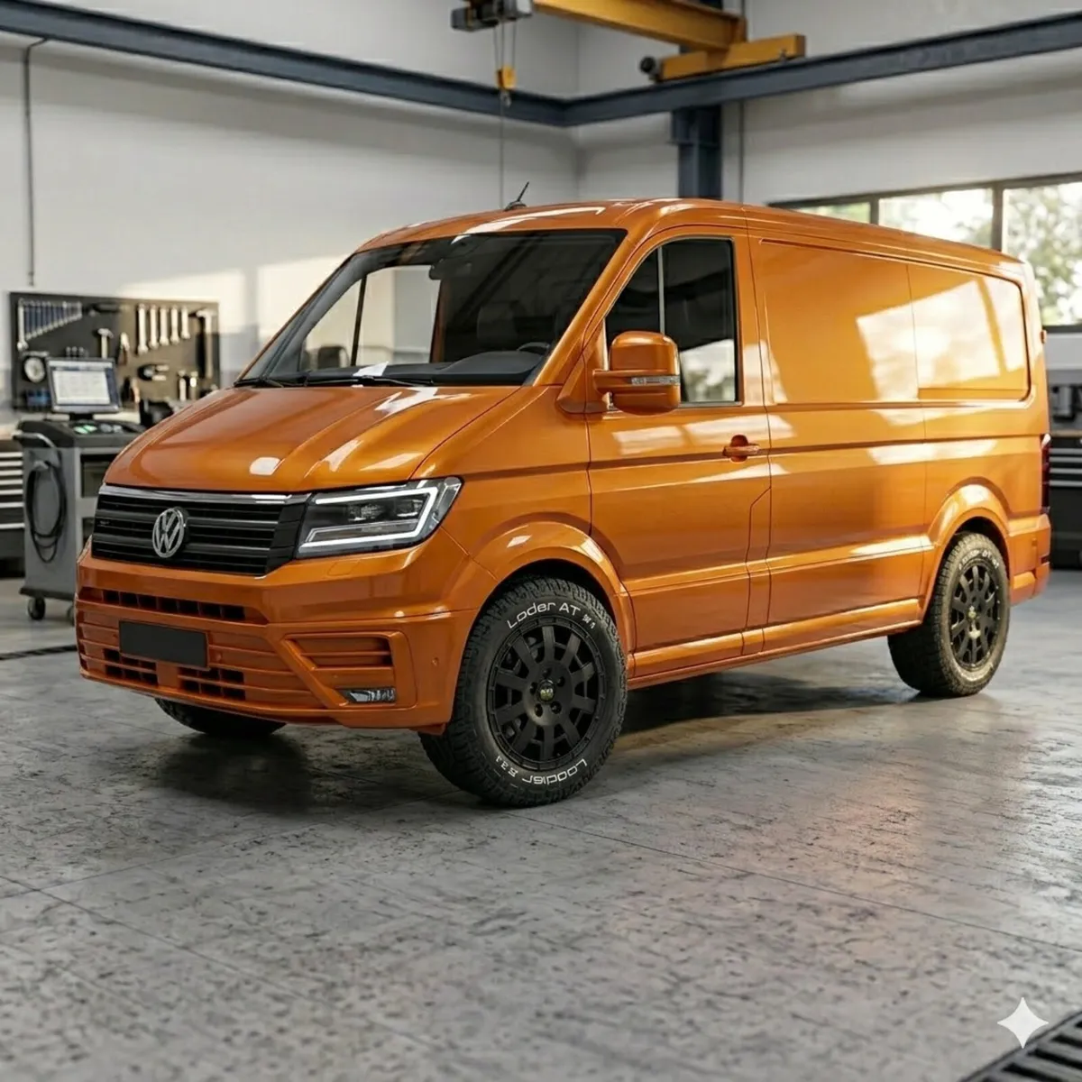 Volkswagen crafter 18 inch alloy wheels . - Image 1