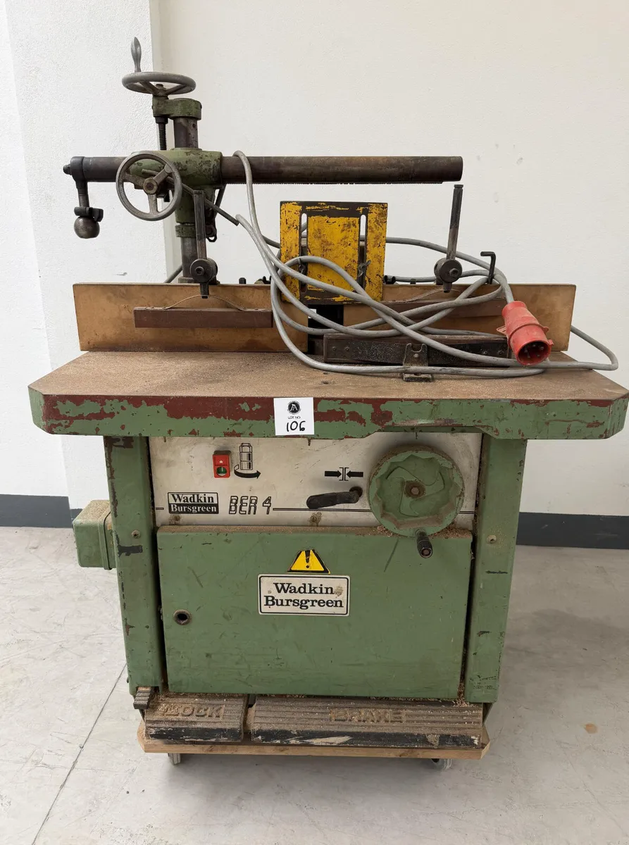 Wadkin BER 4 Spindle Moulder **Online Auction** - Image 1