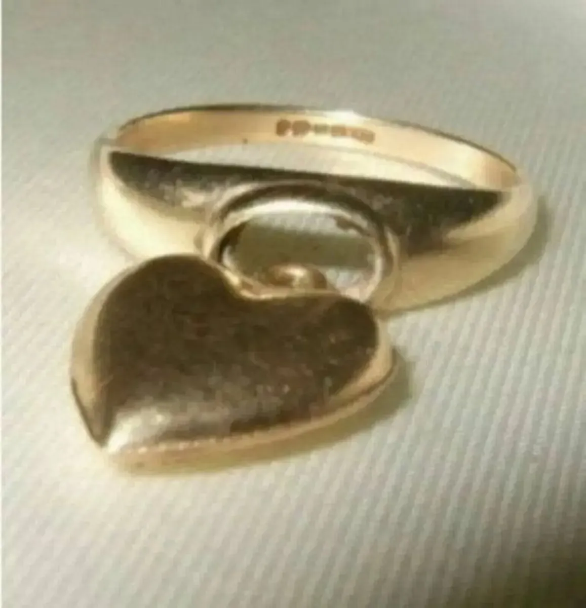 Vintage 14ct & 9ct Gold Charm Ring - Image 3