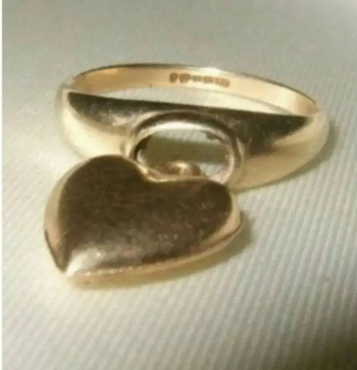 Vintage 14ct & 9ct Gold Charm Ring - Image 4