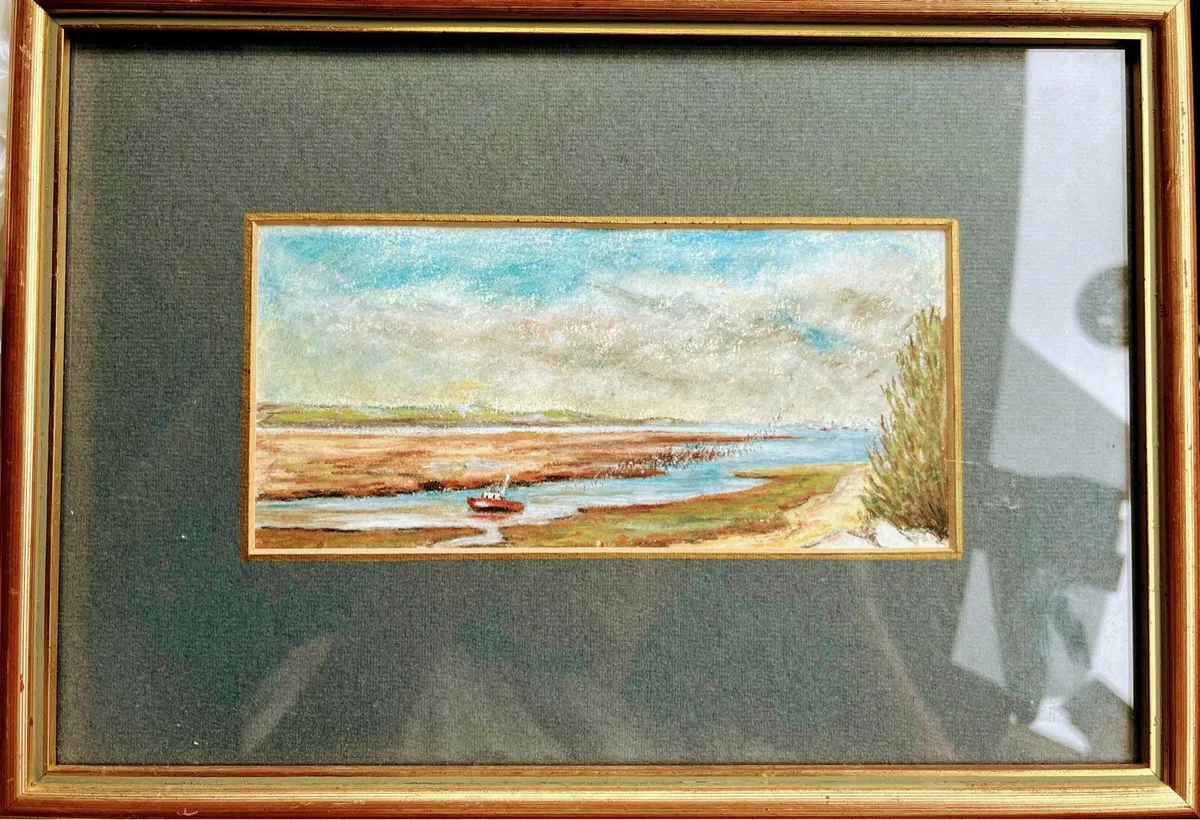 Two Coastal images - vintage coastal scenes - Image 2