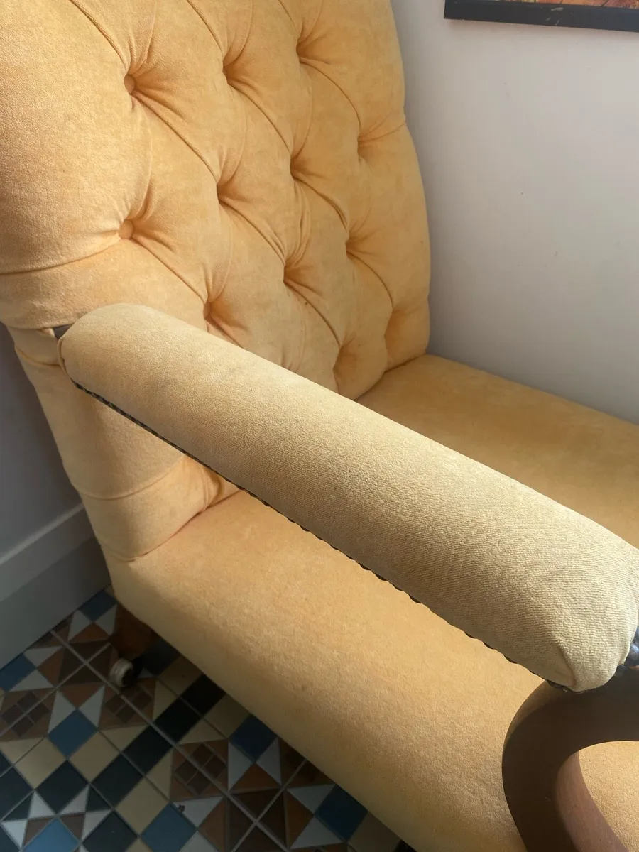 Antique Chaise Lounge Sofa - Image 2