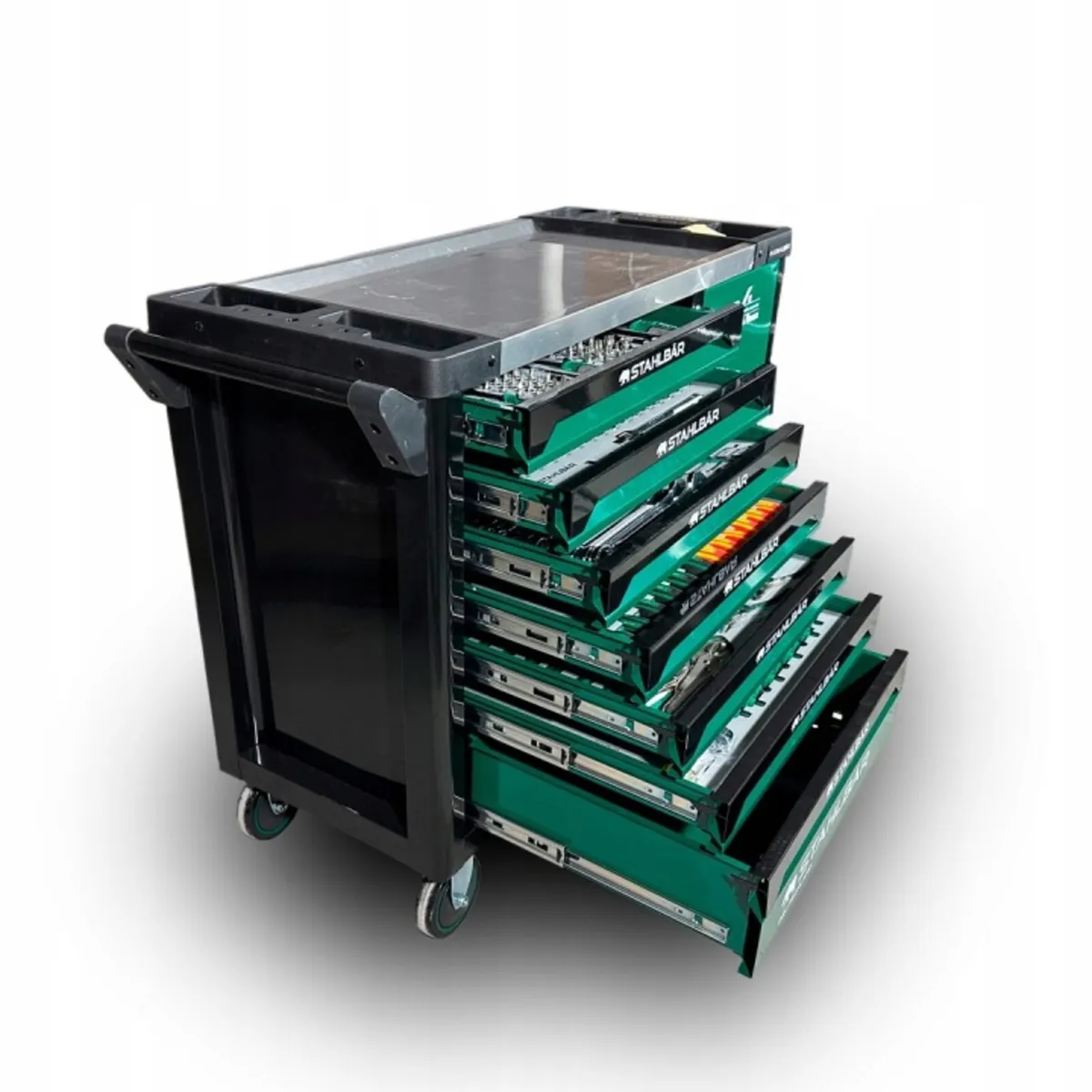 STAHLBÄR XXL 7 DRAWER TOOL CHEST + SIDE CABINET - Image 1