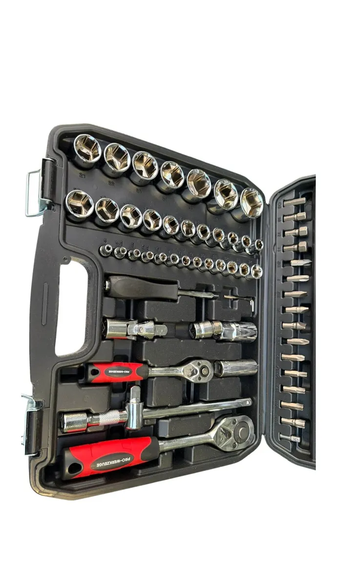 🔧 BRAND NEW 100PC SOCKET SET – 1/2″ & 1/4″ DRIVE - Image 2