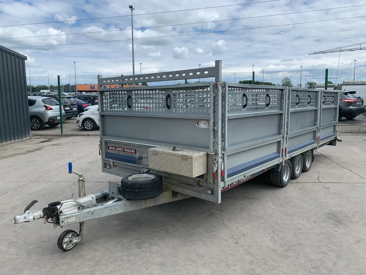 2024 BRIAN JAMES TRI AXLE HIGH DROPSIDE TRAILER - Image 1