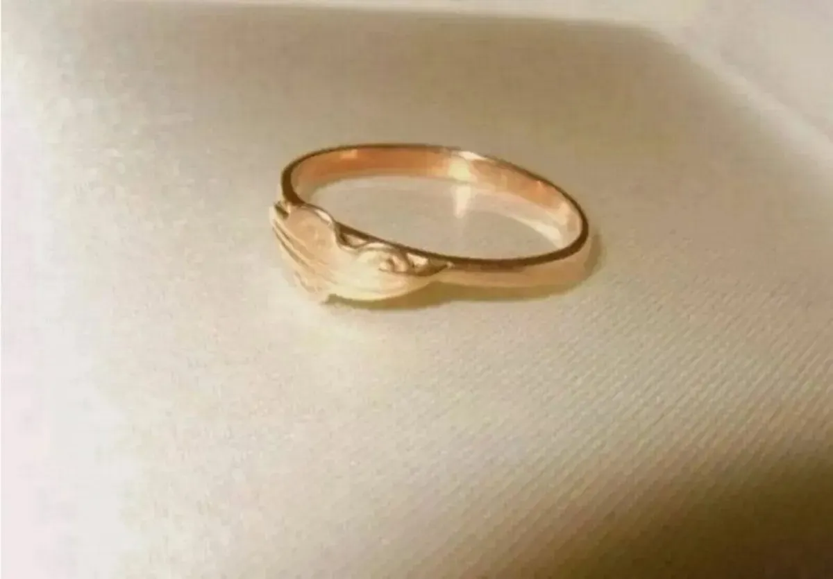 Vintage 14ct Gold Unisex Ring - Image 3