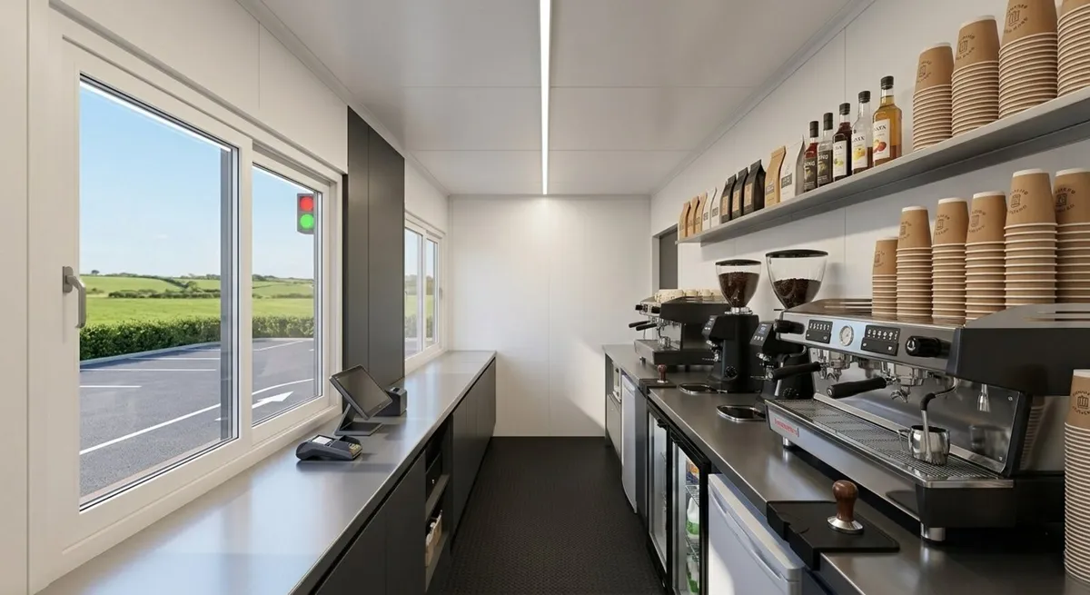 Drive Thru Modular Coffee Unit - Image 2