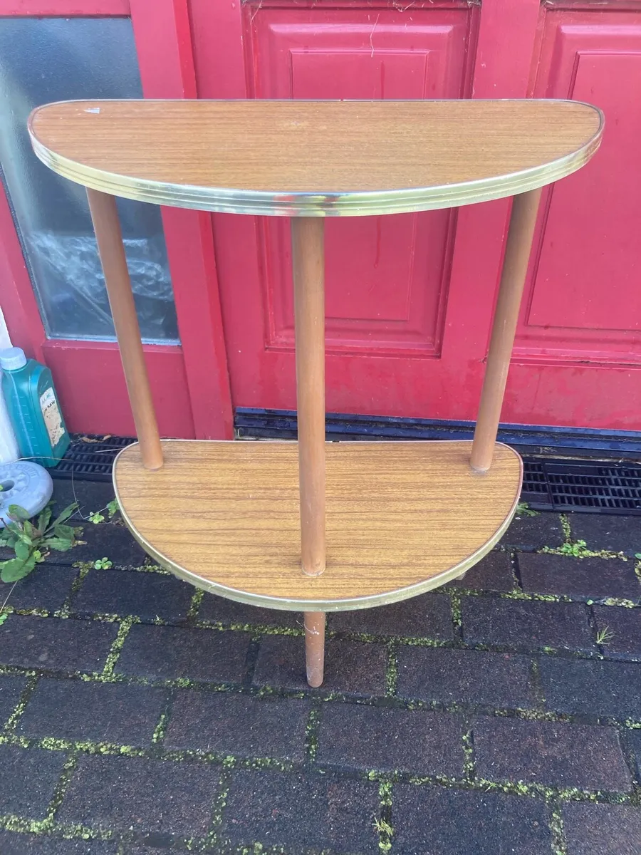 Mid century modern hallway table - Image 1