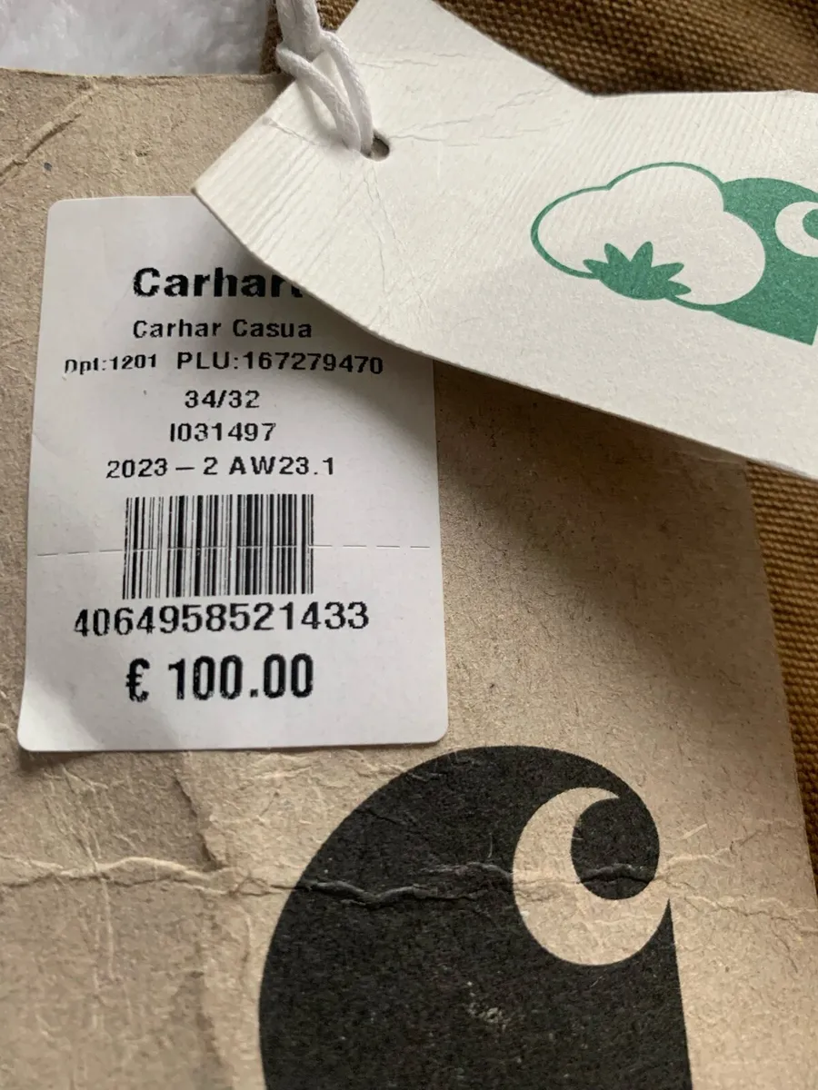 Carhartt pants  34w new 100 - Image 2